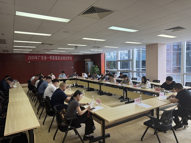 广东省能源局、广东省能源运销协会联合召开2025年 一季度煤炭运销分析会